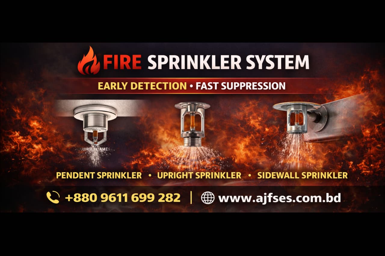 Fire Sprinkler System Installation in Bangladesh
